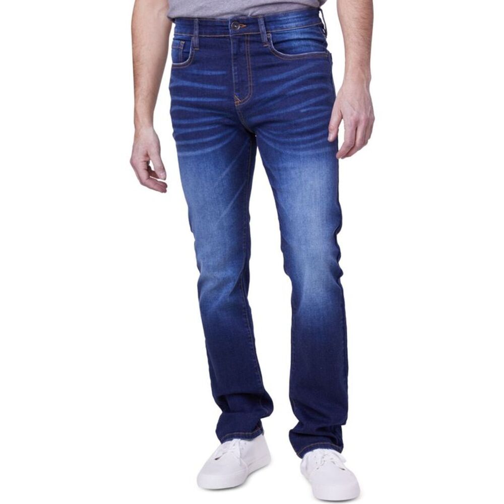 LAZER Mens Straight-Fit Straight Jeans, NWT